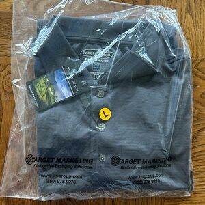Pebble Beach Men's Dark Gray Polo Shirt